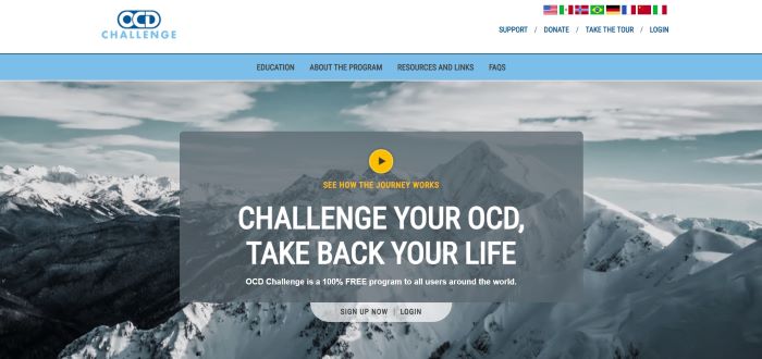 OCD Challenge Homepage